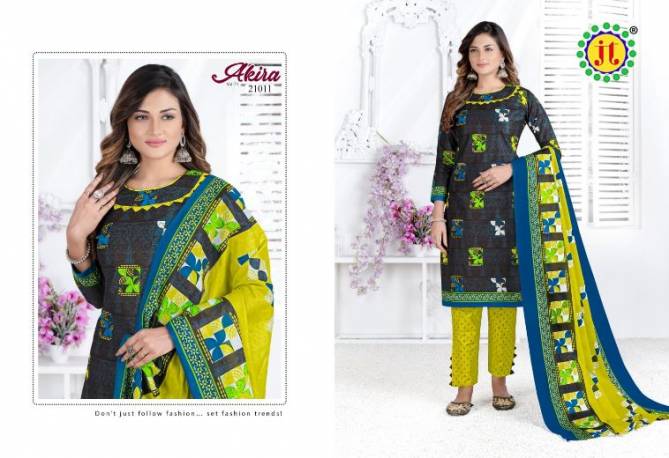 Jt Akira 21 Cotton Printed Casual Daily Wear Designer Dress Material Collection