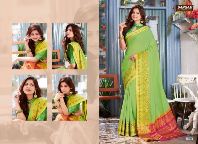 Sangam Odisha Festive Wear Silk Designer Sarees Collection