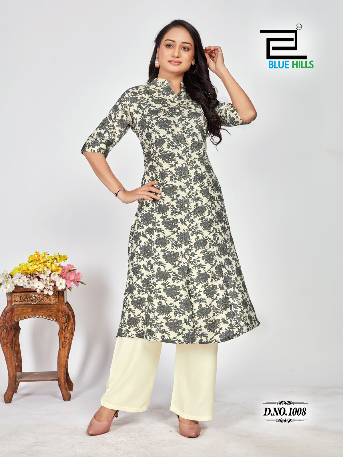 Maher By Blue Hills Rayon Printed Wholesale Kurtis Suppliers In Mumbai