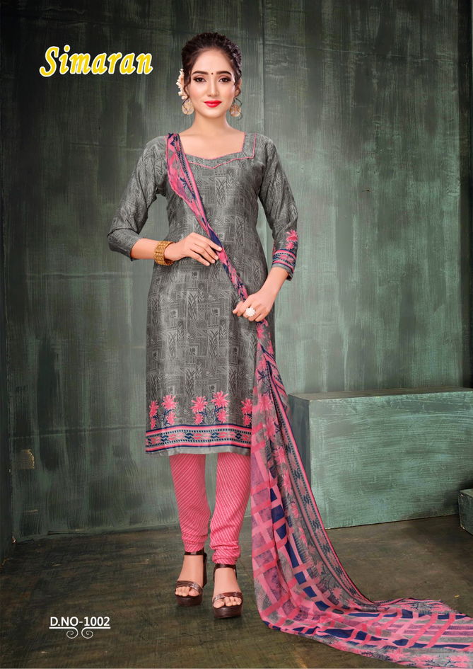 Amit Simaran New Exclusive Printed Heavy Freanch Crepe Casual Wear Dress Material Collection
 