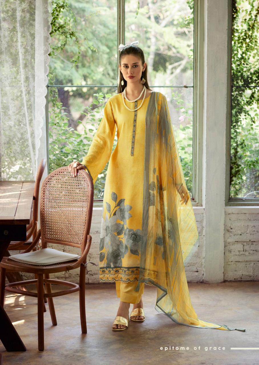 Vanya By Prm Jam Cotton Digital Printed Dress Material Suppliers In India