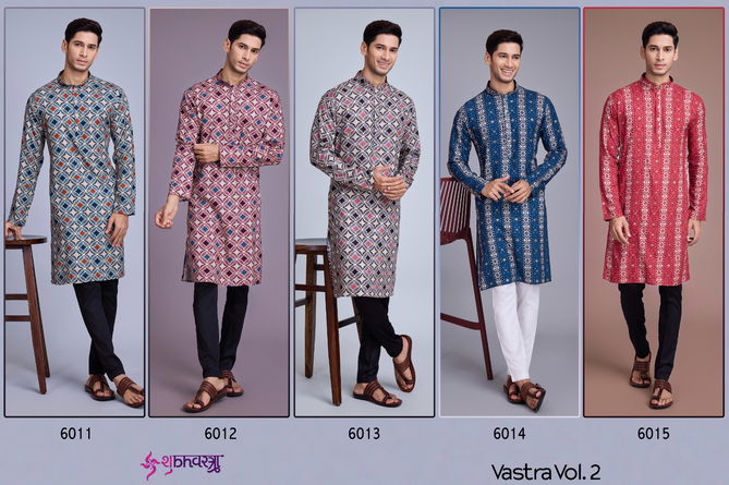 Vastra Vol 2 By Shubhvastra Rayon Printed Foil Kurta Collection 