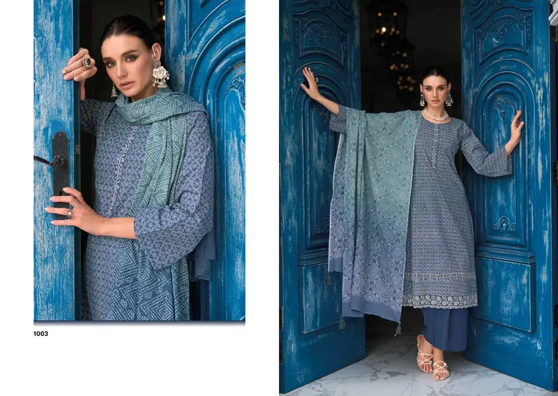 Tahira By Rang Lawn Cambric Digital Printed Dress Material Exporters In India