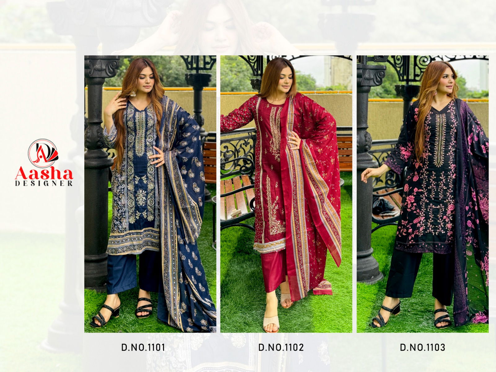 Aasha Riwayat Premium Cotton Pakistani Suits Suppliers In India