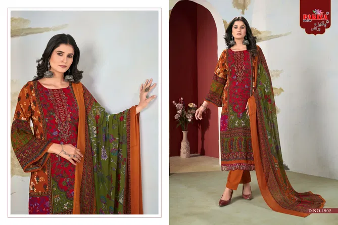 Libas E Khaas Vol 49 By Pakiza Crepe Dress Material Wholesale Online