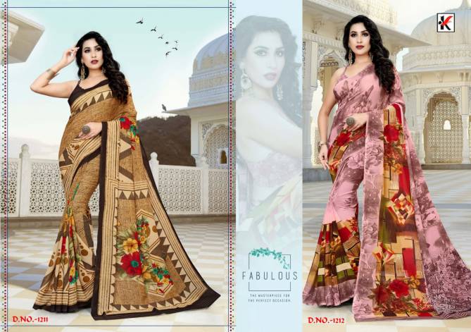 Garam Chai 102 Rennial Printed Designer Regular Wear Sarees Collection
