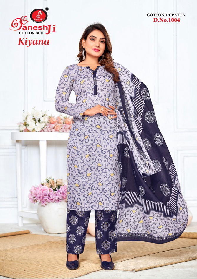 Kiyana Vol 1 By Ganeshji Indo Cotton Ladies Dress Material Wholesale Market In Surat