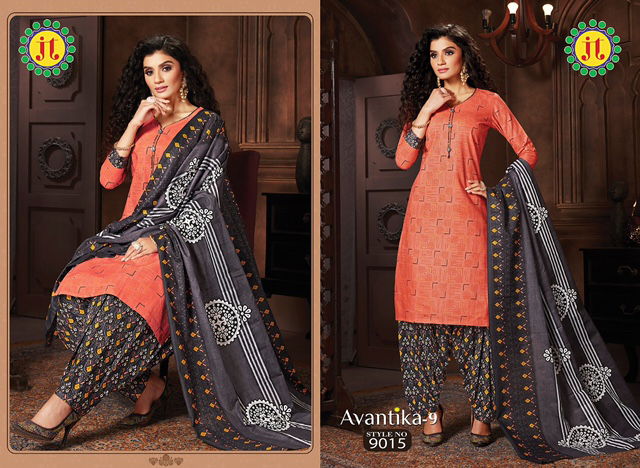 Jt Avantika 9 Casual Printed Regular Wear Pure Cotton Collection