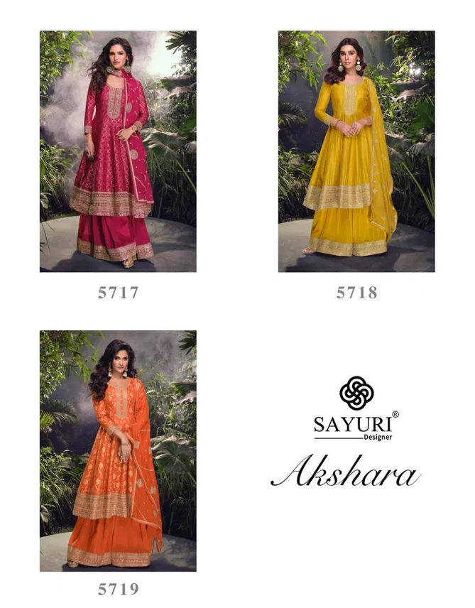 Akshara By Sayuri Designer Readymade Suits Wholesale Shop In Surat