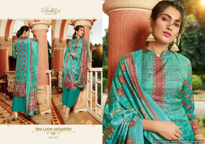 Belliza Navya Latest Heavy Designer Printed Pure Kollam Silk Dress Material Collection 