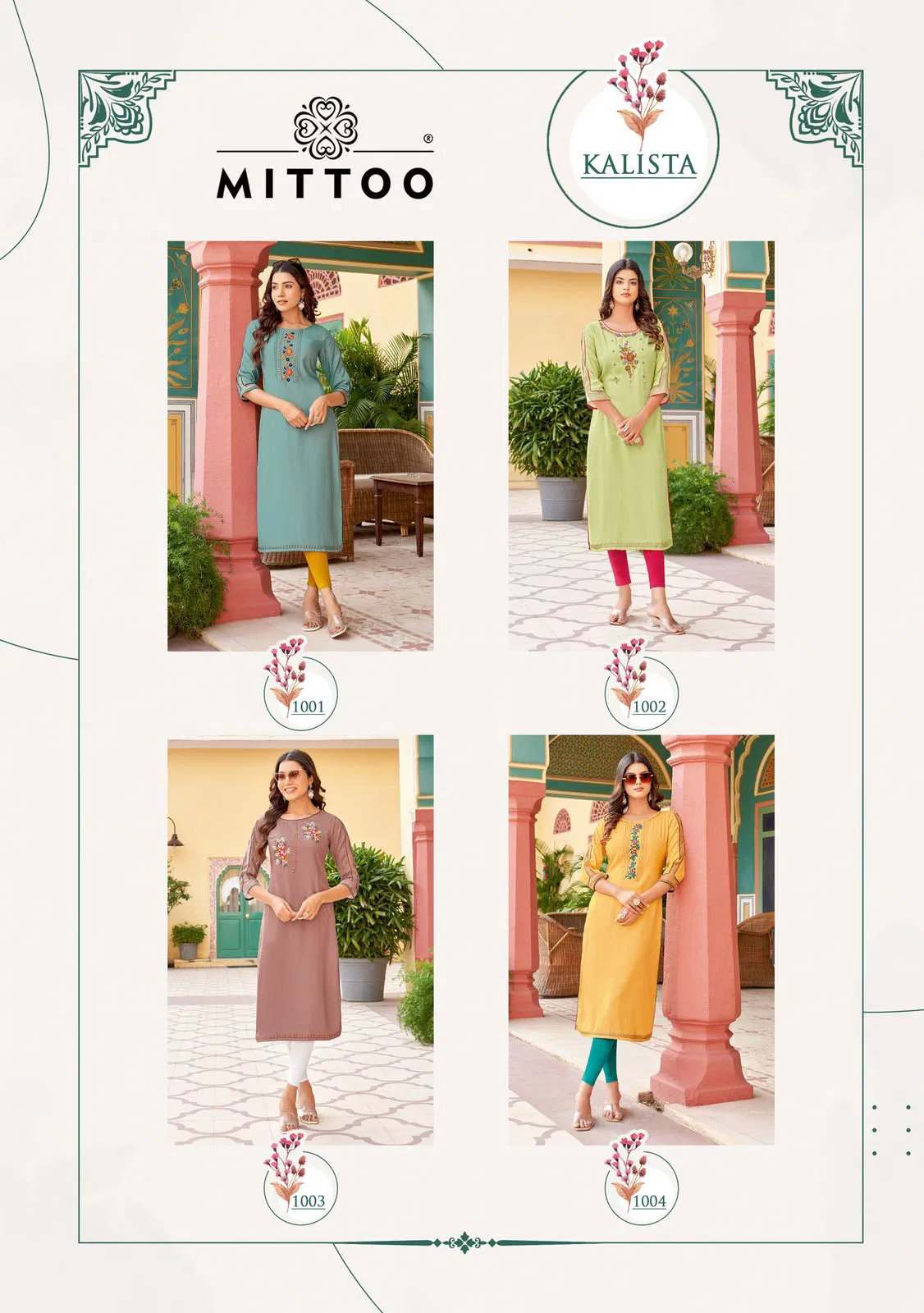 Kalista By Mittoo Rayon Designer Wholesale Kurtis Suppliers In Mumbai