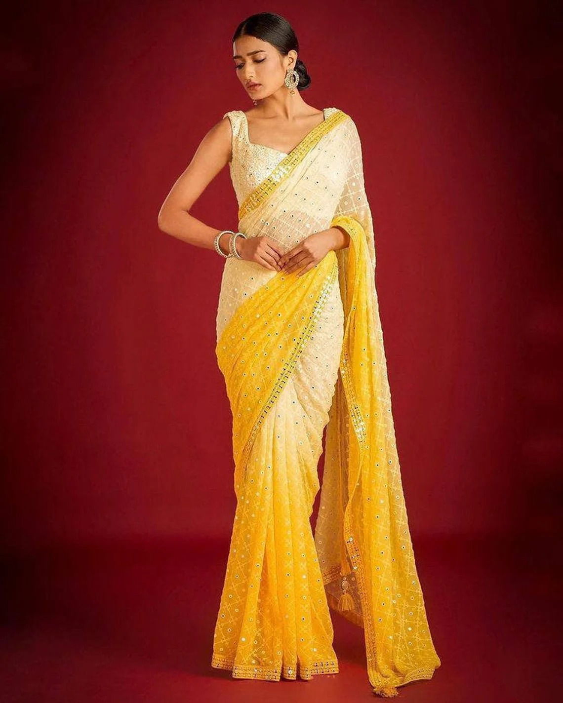 BT 3051 Georgette Party Wear Sarees exporters in India