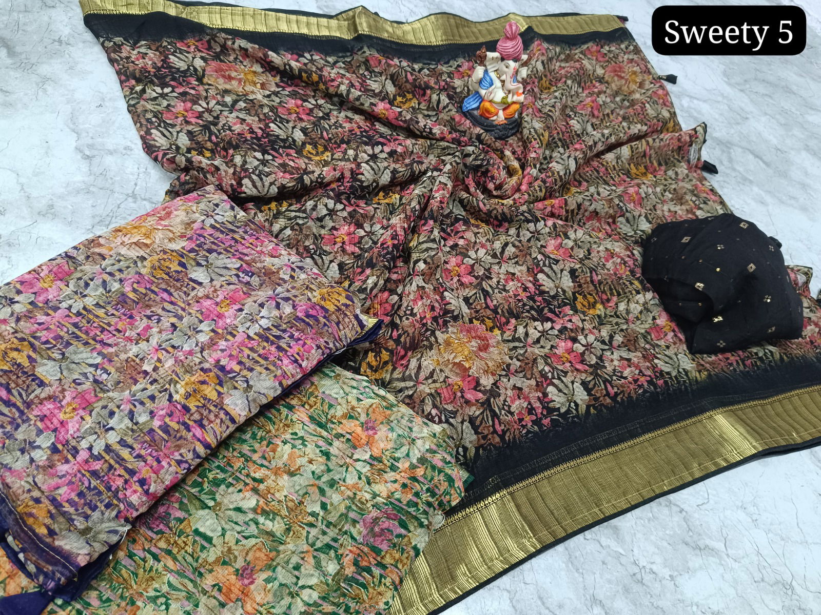 Sweety Dn 5 By Kalpveli Chiffon Designer Saree Catalog