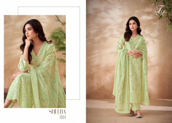 Sheeba By T And M Heavy Chanderi Silk Digital Printed Salwar Kameez Wholesale Price In Surat
