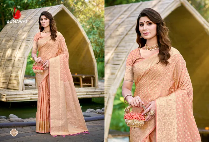 Shrinidhi By Bunawat Silk Wedding Wear Saree Wholesalers In Delhi