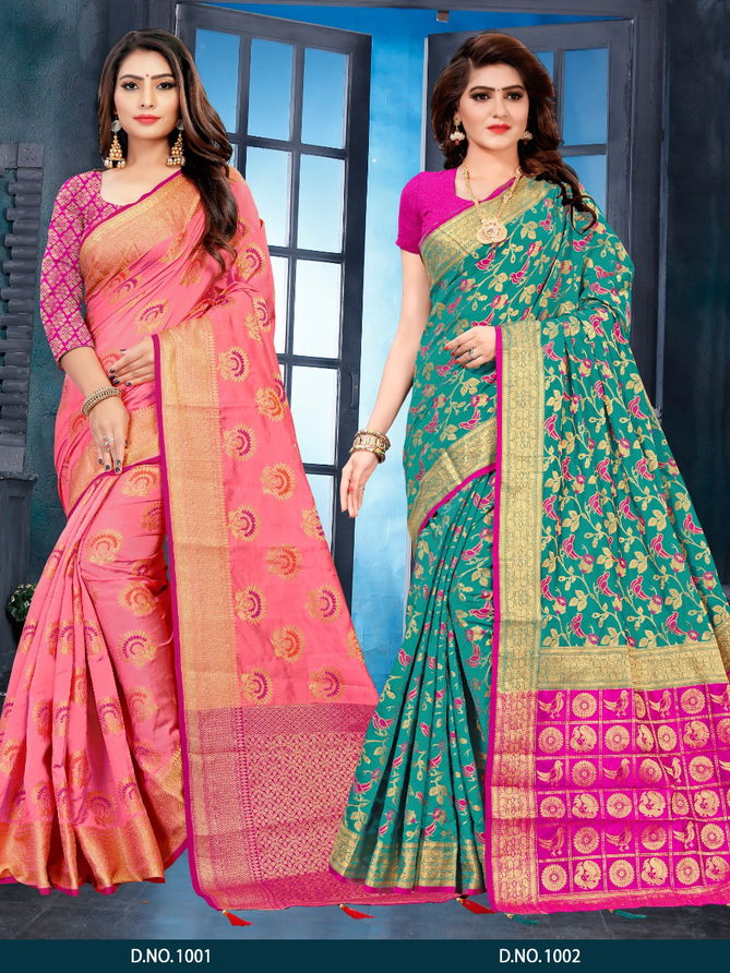 Ronisha Rumaani Silk Festive Casual Wear Latest Designer Saree Collection