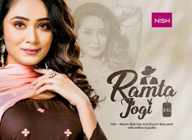 Nish Ramta Joghi Ethnic Wear Rayon Printed Ready Made Collection
