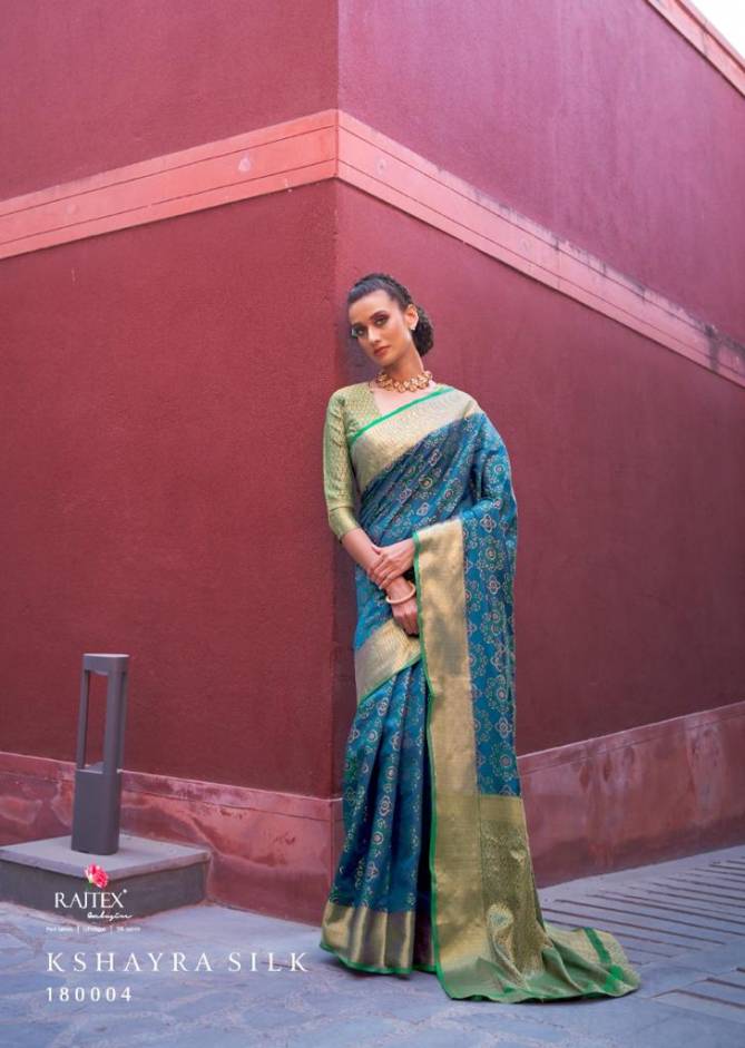 Rajtex Kshayra Latest fancy designer Wedding Ethnic Wear Silk Exclusive Saree Collection
