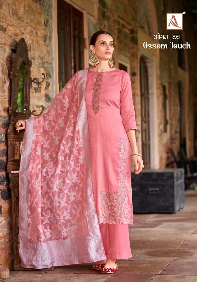 Ossom Touch By Alok Suit Jam Cotton Dress Material Suppliers In India