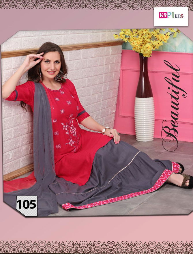 Trendy K9 Plus Simona Fancy Casual Festive Wear Designer Readymade Collection