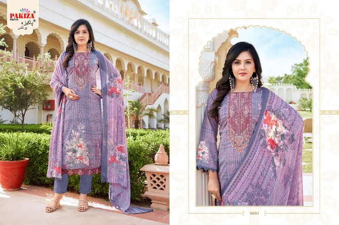 Arwah Vol 46 By Pakiza Royal Crepe Dress Material Orders In India