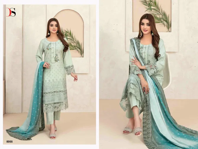 Rangrasiya Lawn 25 By Deepsy Pakistani Suit Suppliers In Mumbai