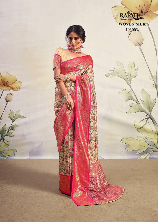 Kaval Silk By Rajyog Silk Wedding Sarees Catalog