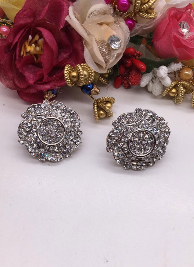 Latest Designer Party Wear Diamond Earring Collection 