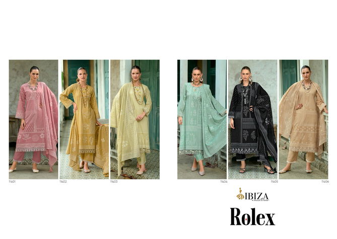 Rolex By Ibiza Camric Cotton Designer Salwar Kameez Wholesale Price In Surat