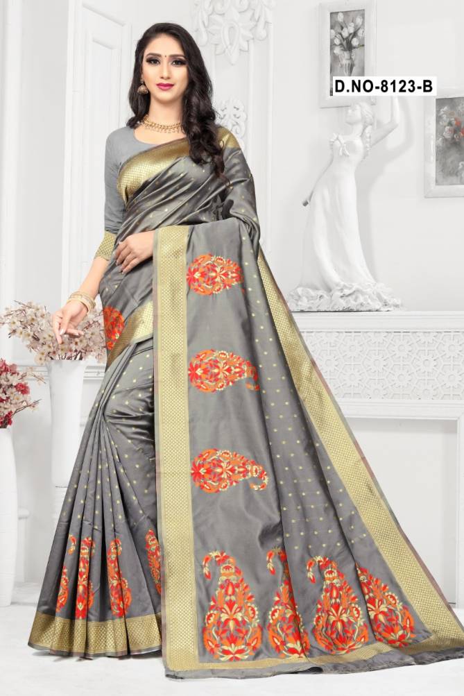 New Launch Of Stylish Festive Wear Handloom Silk Saree Collection 