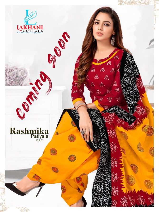 Lakhani Rashmika Patiyala 1 Latest fancy Designer casual Wear Readymade Salwar Suit Collection
