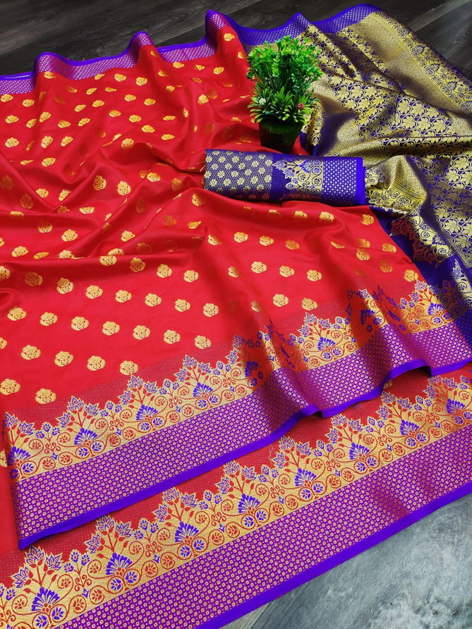 Meera 67 New Designer Fancy Wear Banarasi Silk Saree Collection