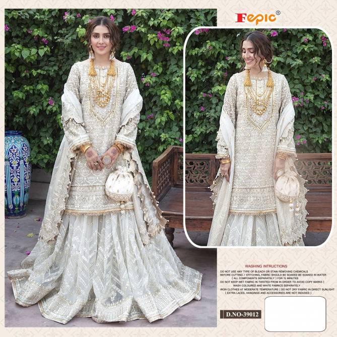 Fepic Rosemeen 39012 Heavy Wedding Wear Georgette Pakistani Salwar Kameez Collection