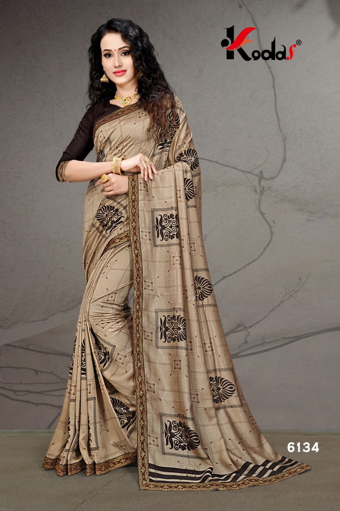 Gamer go 3 Daily Wear Printed Vichitra Silk Saree collection 