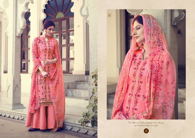 Belliza Nazia Latest Fancy Designer Casual Regular Wear Pure Cotton Designer Dress Material Collection

