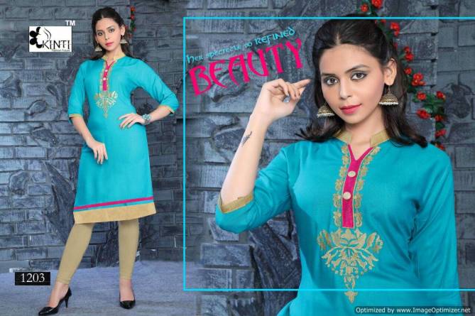 Kinti-Karishma Latest Fancy Ethnic Wear Fancy Kurti collection
 
