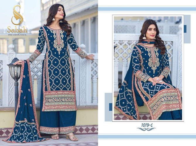 Guzaarish By Sabah 1019 Series Bulk Sharara Suits Orders in India