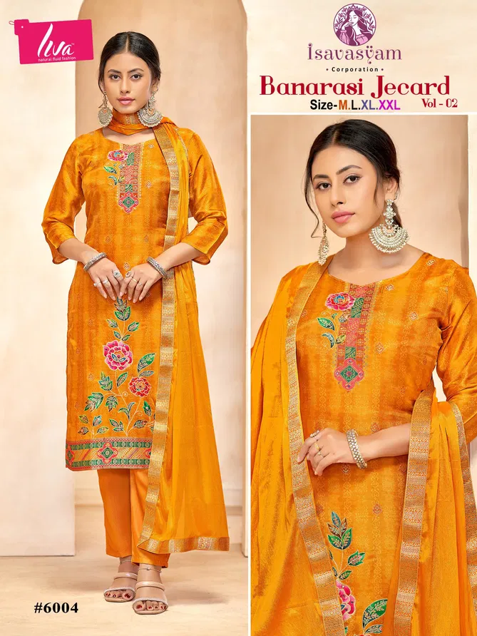 Banarasi Jecard Vol 2 By Isavasyam Designer Readymade Suits Orders In India