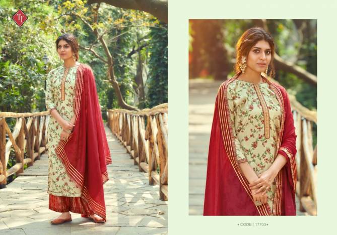 Tanishk Tehzeeb Fancy Wear Designer Pure Viscose Dress Material Collection