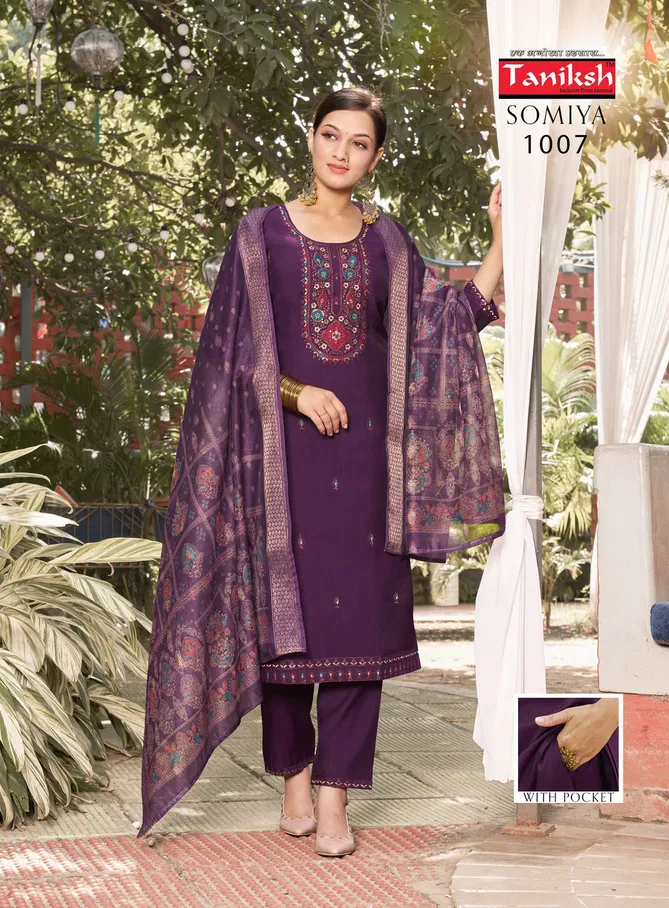 Somiya Vol 1 By Taniksh Kurti With Bottom Dupatta Wholesalers In Delhi