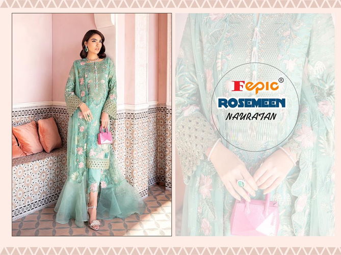 Fepic Rosemeen Nauratan Latest fancy Designer Festive Wear Georgette Pakistani Salwar Suits Collection
