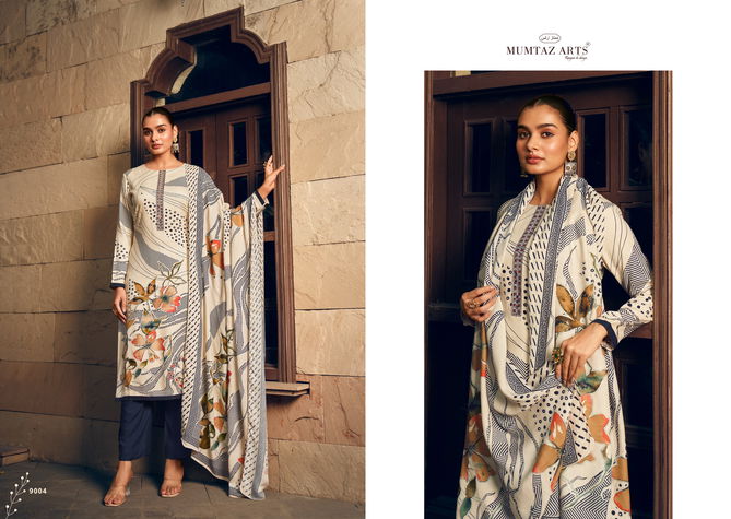 Tannah By Mumtaz Viscose Pashmina Printed Dress Material Wholesale In India