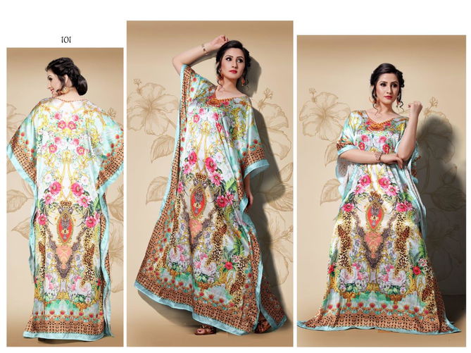 Jugnii Gazal Vol-18 Latest Exclusive Collection Digital Printed Kaftans