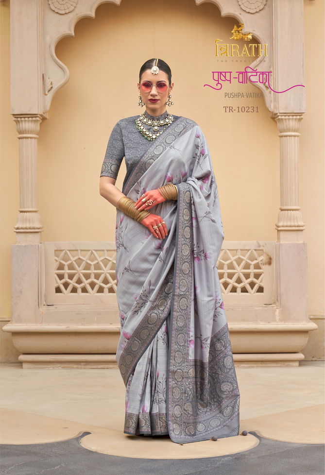 Pushpa Vatika By Trirath Fancy Wedding Wear Saree Wholesale Shop In Surat