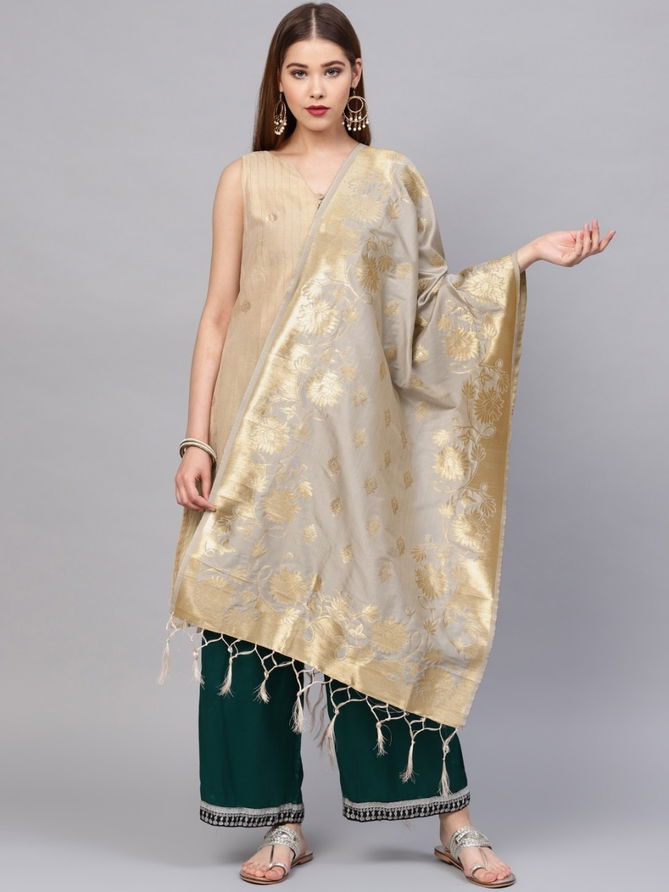 Zarika Hit Design Mixed 1 Latest Designer Banarasi Silk With Zari Work Dupatta Collection 