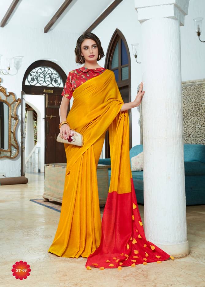 Shreyans Speed Test Exclusive collection Of Deaigner Party Wear Linen Saree with Cotton Blouse 