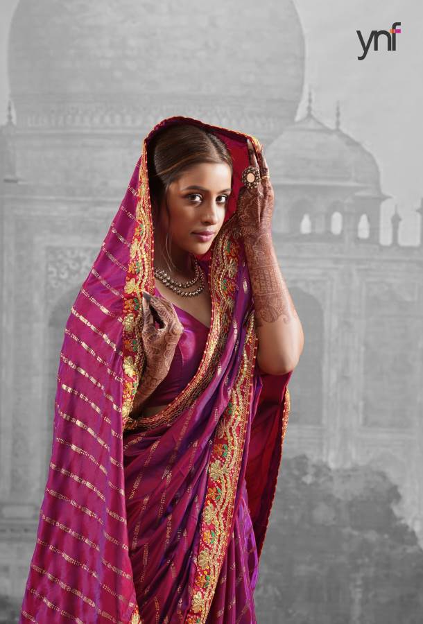 Ynf Bandhani Laheriya Exclusive Festive Wear Sana Silk Latest Saree Collection