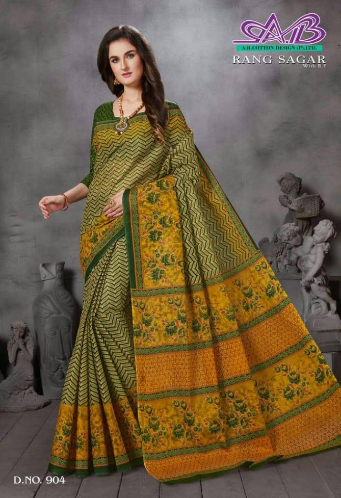Ab Rang Sagar Latest Designer Cotton Printed Saree Collection 