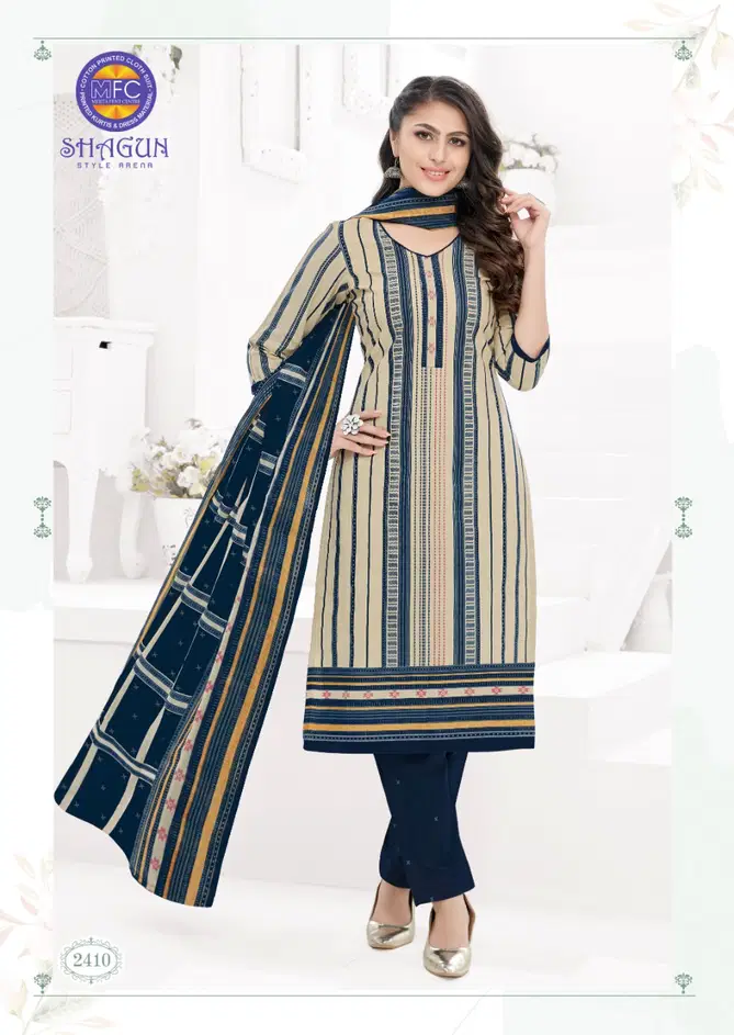 MFC Shagun vol 24 Fancy Printed Cotton Regular Wear Dress Material