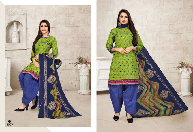 Sweety Fashion Kulfi Cotton Designer Ptiyala Salwar Suit Collections